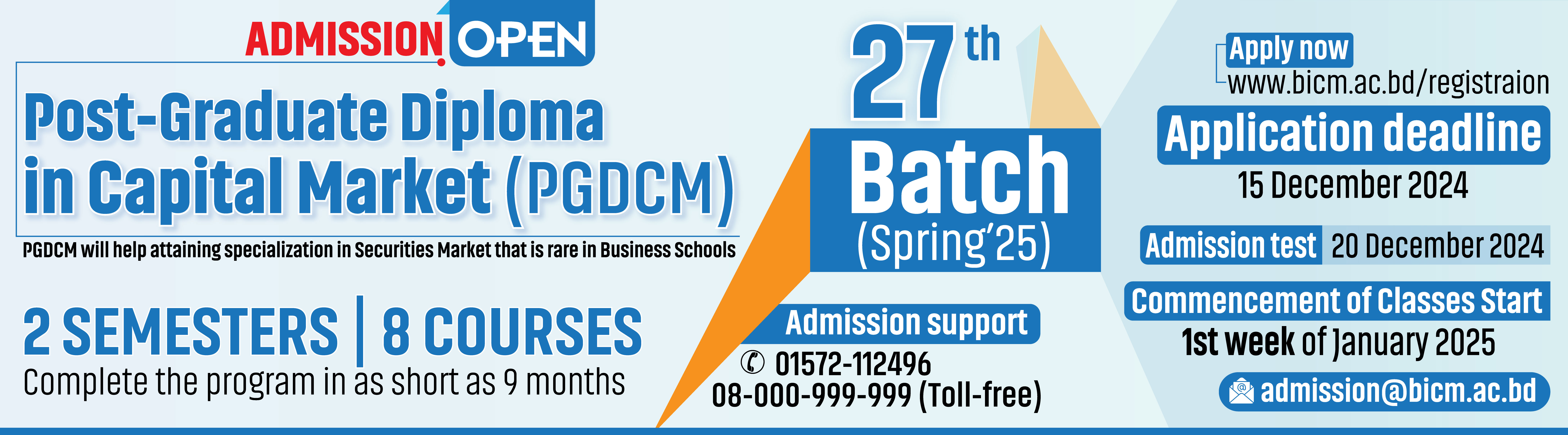 PGDCM 27th Batch (Spring-2025)